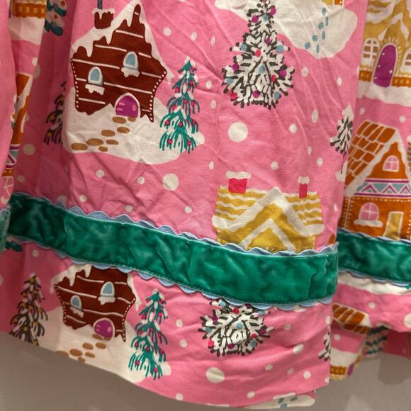 Matilda Jane Gingerbread Village Christmas Holiday Dress - Picture 5 of 10